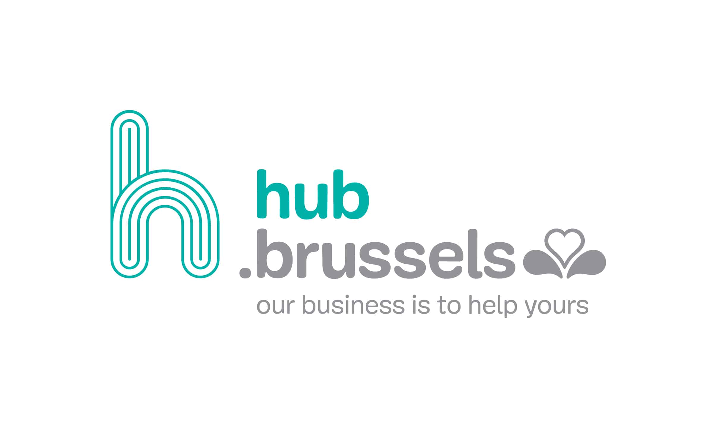 hub logo couleur fond blanc