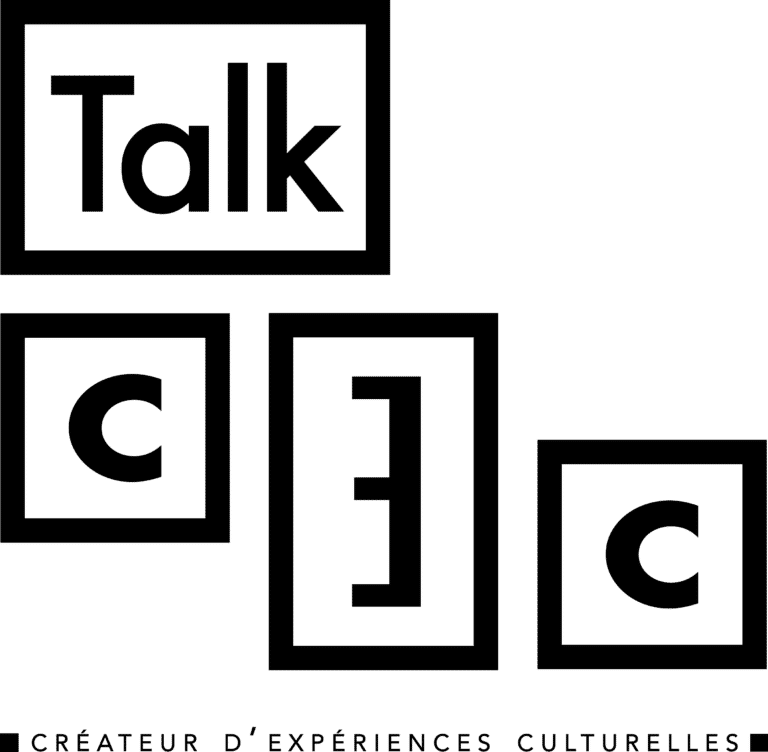 logo talk cec noir