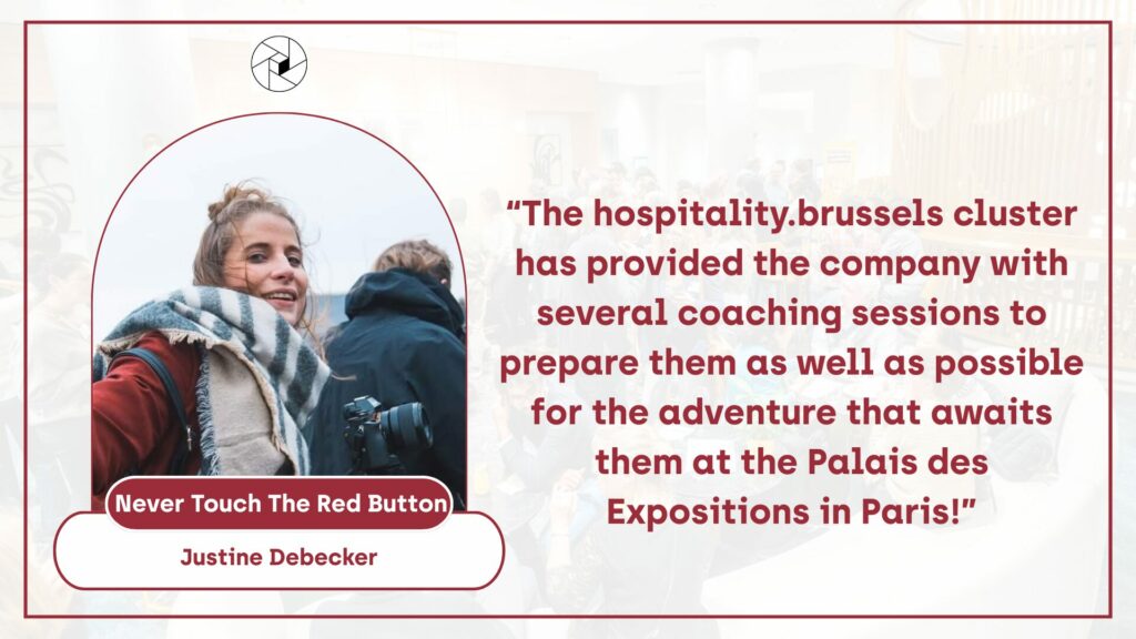 never touch the red button en